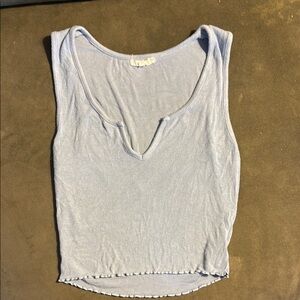 Light Blue Sleeveless Top Nia